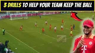 🎯 3 Amazing Drills To Help Your Team Keep The Ball  / Soccer Possession Drills Bayern Munich