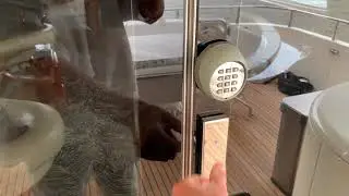 Automated Sliding Doors on Yacht