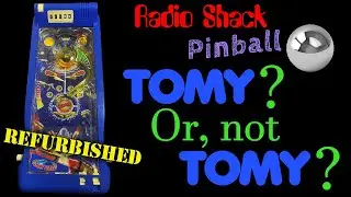 Galaxy Pinball from Radio Shack: TOMY or Not TOMY? That is the question.