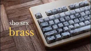 [Typing Test] Sho Brass SRX - Realforce 87UB - Amano Marble OEM
