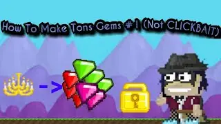 Growtopia Tips #1 How to Earn More Gems(New Series)