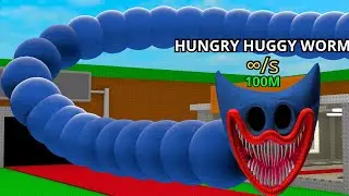 ROBLOX HUNGRY HUGGY WUGGY WORM В GARRY'S MOD! 😱👀