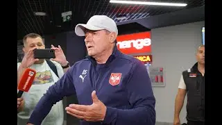 Prvo obraćanje Piksija posle dolaska u Beograd: 