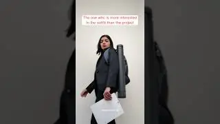 Types of Architecture Students on Jury Day!