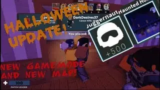 HALLOWEEN UPDATE IN ARSENAL! (NEW GAMEMODE AND NEW MAP) | ROBLOX