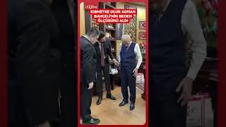 Kısmetse Olur Adnan Devlet Bah&ccedil;eli'nin beden &ouml;l&ccedil;&uuml;lerini aldı #shorts #keşfet #bah&ccedil;eli #devletbah&ccedil;eli