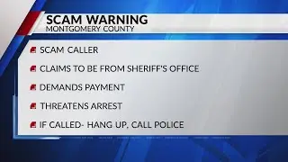 Scam alert: Callers mimic Montgomery County Sheriff's Office