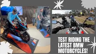 BMW Motorrad - Test riding BMW F900GS and S1000r
