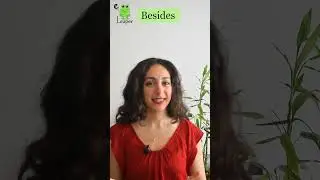 Beside and Besides | Confused Words in English