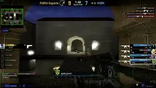 CS:GO BOTs - MIBR LUCAS1 vs FURIA Esports