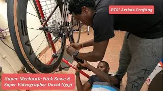 Baiskeli Garage (Behind The Scenes) ft Super Bicycle Mechanic Nick Sewe & David Ngigi