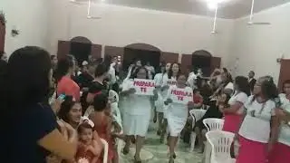 Entrada do circulo de oração  tema Paz e santificação até chegar no céu