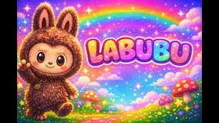 🌈LABUBU SONG | Kids Dance & Rhyme | Jump, Fly & Giggle | Kids Song | Viral Kids Animation Song | FUN