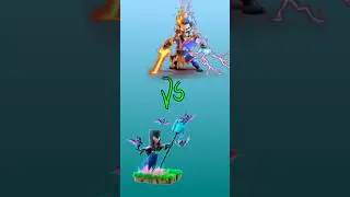 witch vs inferno wizard #clashofclans #coc #vs #shorts #short