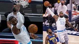LeBron Throws Down Huge Lob in Return vs Pacers! 2020-21 NBA Season