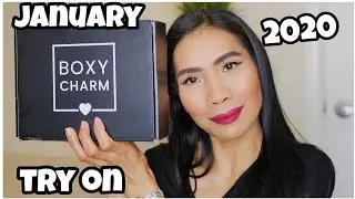 JANUARY 2020 BOXYCHARM UNBOXING AND TRY ON