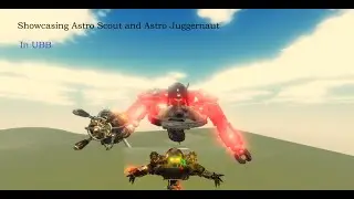 Showcasing Astro Scout and Astro Juggernaut in the Roblox game UBB (Ultimate Bathroom Battle)