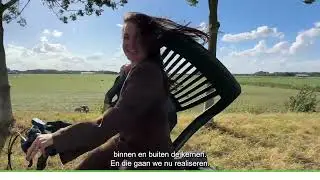 Van oude tuinstoel naar een nieuw, gerecycled, duurzaam bankje!