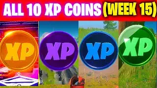 All XP COINS LOCATIONS IN FORTNITE SEASON 5 Chapter 2 (WEEK 15)