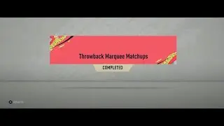 FIFA 20- Ultimate Team: Throwback Marquee Matchups SBC Reward #1075