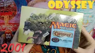 Magic Vintage Opening 209: ODYSSEY (2001) TOURNAMENT PACK DISPLAY Magic the Gathering MtG