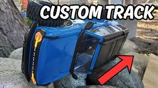RC Car Rock Crawler Course Test - TRX4M Bronco