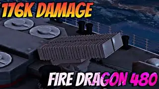FIRE DRAGON 480 - New Grenade launcher 🔥review & damage test - modern warships