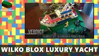 Wilko Blox Luxury Yacht Set - Review and Speed Stop Motion build - LEGO Compatible