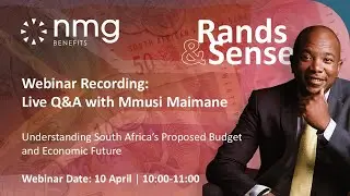 Exclusive Q&A: Maimane on SA Budget and Economy