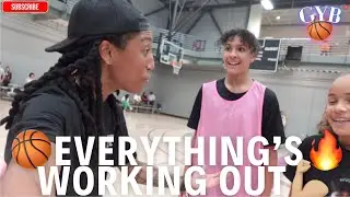 Dribbling Like a Pro 🏀🔥 | GYB Girls Ball Handling & Footwork Training w/ OBailey X Taz Tikoon