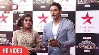 Avinesh Rekhi and Rhea Sharma | Tu Sooraj Main Saanjh Piyaji | Star Parivaar Awards 2017
