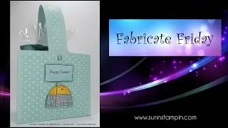 Easter Basket featuring Stampin' Up! Products