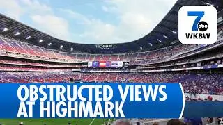 Buffalo Bills fans raise concerns over obstructed views at new Highmark Stadium
