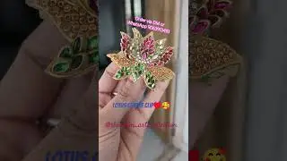 Beautiful hair clip #followme  WhatsApp 9063913493