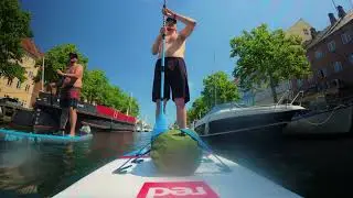 SUP TV | Exploring Copenhagen by Paddleboard | Part 2 Sun, Still Water & City Views 4K ASMR Slow TV
