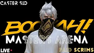 🔴 [HI] | LIVE | 9PM DAILY PAID SCRIMS Masters Arena | FREE FIRE | CLOSEON | CASTER SID |