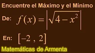 maximos y minimos absolutos clase 25