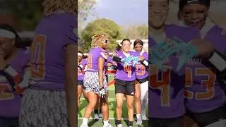 Edward Waters University Flag Football 🏈🏈💜🧡