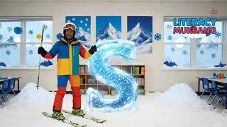 S is for Ski! Literacy Mukbang
