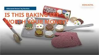 Slice, Decorate & Pretend Bake! Melissa & Doug Cookie Set Review | Kidscastel