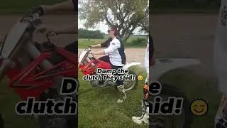 dump the clutch! #subscribe #motorcycle #fail
