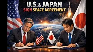 U.S.  and Japan Sign Agreement on Peaceful Exploration of Space !