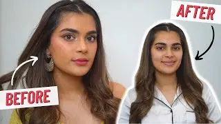 Get Un-Ready With Me 🤫 | How I Remove my Makeup after Wedding Functions | Saina Sekhri
