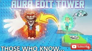 Roblox AURA EDIT TOWER gameplay #roblox #aura  #youtube #video #viral 