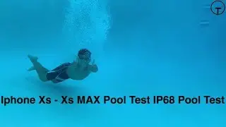 2018 Apple Iphone Xs And Xs MAX Underwater Waterproof Pool Testing The IP68 Water Resistance