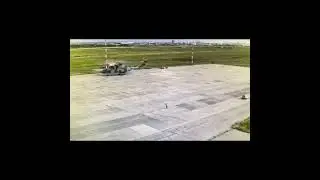 #shorts падение Ми-26 в Якутске Зацепил столбы на аэродроме
