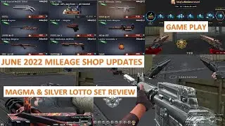 CROSSFIRE PH JUNE 2022 MILEAGE SHOP UPDATES & MAGMA & SILVER LOTTO SET REVIEW