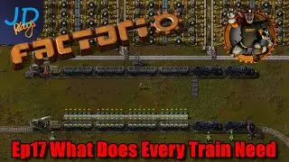 Ep17 What Does Every Train Need? 🔫 ⚙️ Factorio SubX ⚙️ Gameplay, Lets Play