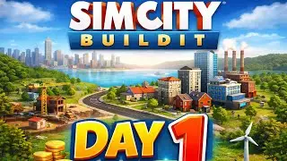 👉 SimCity BuildIt Day 1 🏙️ | Building My City From Scratch (No Commentary)#SimCityBuildIt