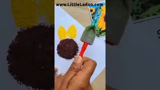 Easy Sunflower Art Idea for kids